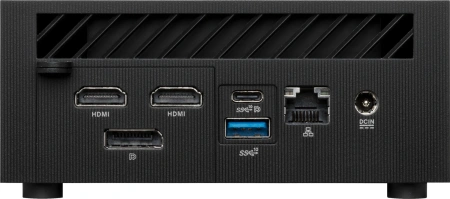 Неттоп Asus PN64-B-S5284MD i5 13500H (2.6) UHDG noOS 2.5xGbitEth WiFi BT 120W черный (90MR00U2-M008W0)