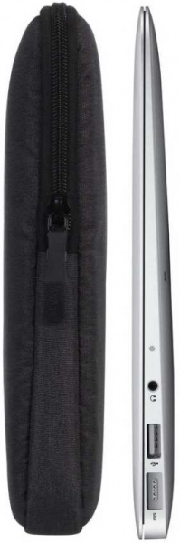 Чехол для ноутбука 14" Riva 7704 черный полиэстер