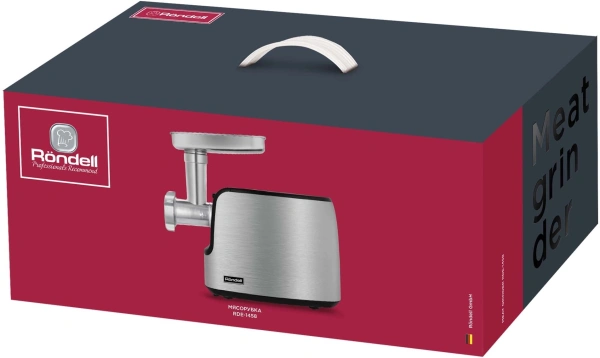 Мясорубка Rondell RDE-1458 стальной