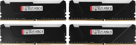 Память DDR4 4x8GB 3600MHz Kingston KF436C17BB2AK4/32 Fury Beast RGB RTL Gaming PC4-28800 CL17 DIMM 2