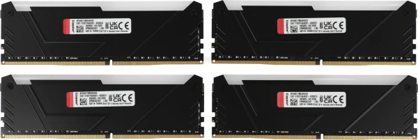 Память DDR4 4x8GB 3600MHz Kingston KF436C17BB2AK4/32 Fury Beast RGB RTL Gaming PC4-28800 CL17 DIMM 2
