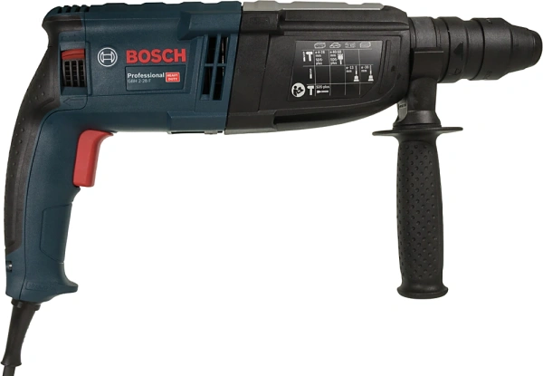 Перфоратор Bosch GBH 2-28 F патр.:SDS-plus уд.:3.2Дж 880Вт (кейс в комплекте)