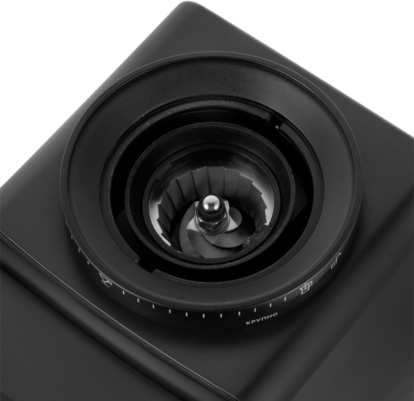 Кофемолка Kitfort КТ-7167 200Вт сист.помол.:жернова вместим.:240гр черный