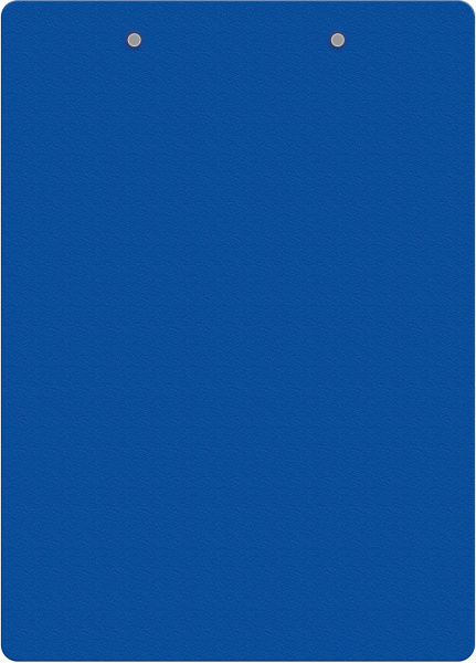 Папка-планшет Buro -PD6003/BLUE A4 пластик 1мм синий