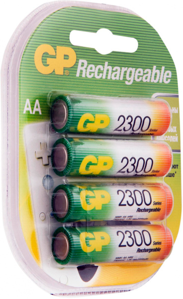 Аккумулятор GP 230AAHC AA NiMH 2300mAh (4шт)