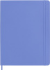 Блокнот Moleskine CLASSIC SOFT QP621B42 XLarge 190х250мм 192стр. линейка мягкая обложка голубая гортензия