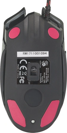 Мышь A4Tech Bloody Q80 черный оптическая (6200dpi) USB (8but)
