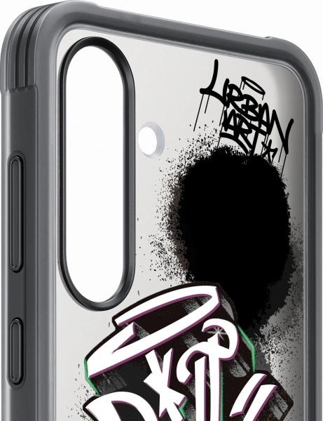 Чехол (клип-кейс) Samsung для Samsung Galaxy S25 Rugged Flipsuit Case S25 черный/прозрачный (EF-JS931CBEGRU)