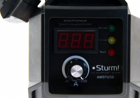 Сварочный аппарат Sturm! AW97I250AF инвертор ММА 6.1кВт