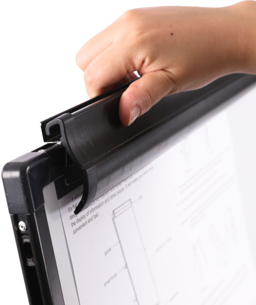 Флипчарт Deli 7892 лак 90x60см на треноге белый с аксессуарами