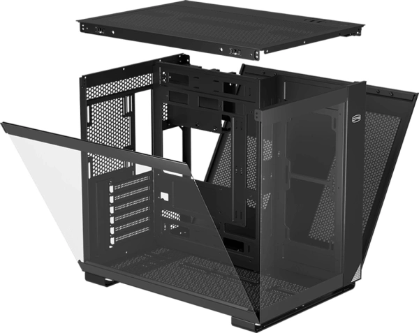 Корпус PcCooler C3 T500 BK черный без БП ATX 9x120mm 5x140mm 2xUSB3.0 audio bott PSU