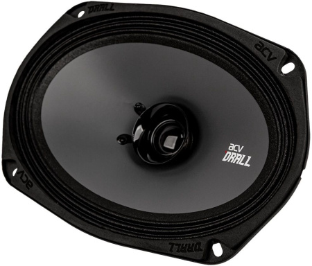 Колонки автомобильные ACV Drall DR69 (без решетки) 270Вт 96дБ 3Ом 16x23см (6x9дюйм) (ком.:2кол.) широкополосные однополосные
