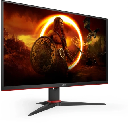 Монитор AOC 27" Gaming 27G2ZNE черный/красный VA LED 16:9 HDMI матовая Piv 250cd 178гр/178гр 1920x1080 240Hz FreeSync Premium Pro DP FHD 5.5кг