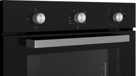 Духовой шкаф Газовый Weissgauff WGO 706 черное стекло