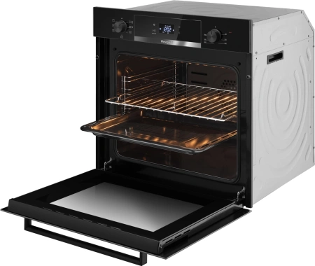 Духовой шкаф Электрический Weissgauff EOV 29 PDB Black Edition черный