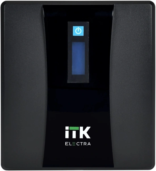 Источник бесперебойного питания ITK Electra EET-1200VA-1-002-S 720Вт 1200ВА черный