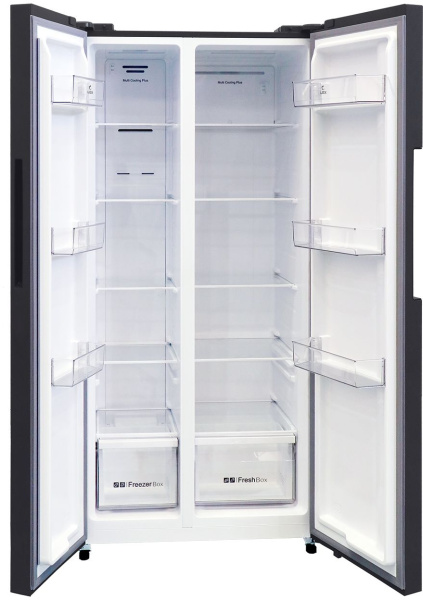 Холодильник Lex LSB520BlID 2-хкамерн. черный инвертер