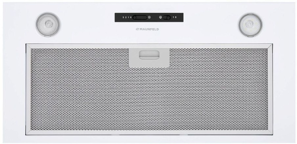 Вытяжка встраиваемая Maunfeld Crosby Light C 60 белый управление: ползунковое (1 мотор)