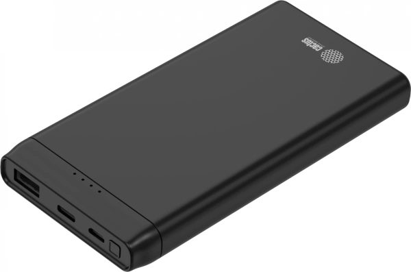 Мобильный аккумулятор Cactus CS-PBFSFT-10000 10000mAh 2.1A 2xUSB-A черный