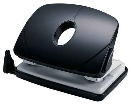 Дырокол Kw-Trio Vortex Smart 91P0 макс.:16лист. металл/пластик ассорти отв.:2 с линейкой