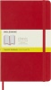 Блокнот Moleskine CLASSIC SOFT QP617F2 Large 130х210мм 192стр. клетка мягкая обложка красный