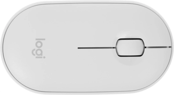 Мышь Logitech Pebble M350 белый оптическая 1000dpi беспров. BT/Radio USB 2but (910-005541)