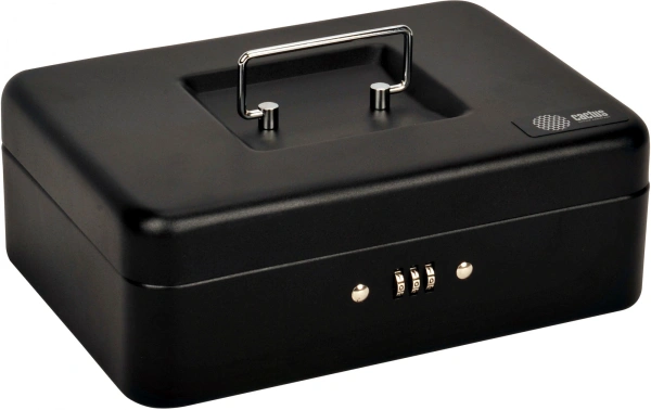 Ящик для денег без номинала Cactus CS-DCB-003 с кодовым замком 90x250x180 графитовый сталь 1.13кг