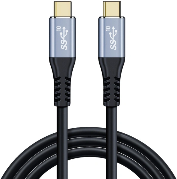 Кабель Premier PD100W/USB 3.1Gen2/4K PCG5916-2.0 USB Type-C (m)-USB Type-C (m) 2м черный