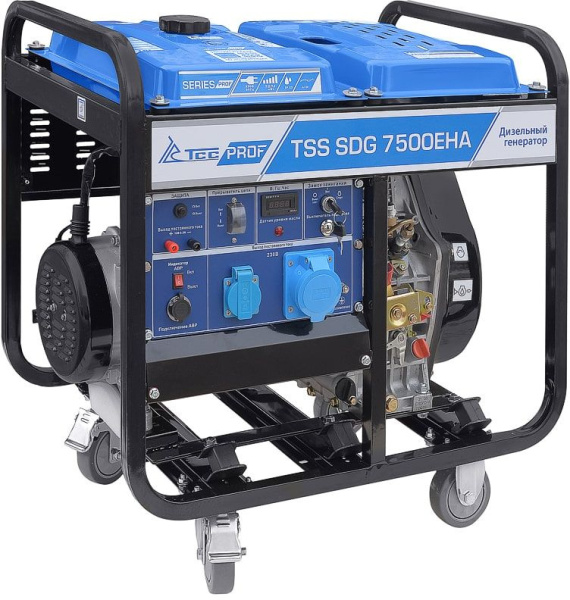 Генератор ТСС SDG 7500EHA 7.5кВт