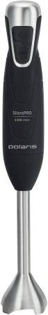 Блендер погружной Polaris PHB 1379 Silent 1300Вт черный/серебристый