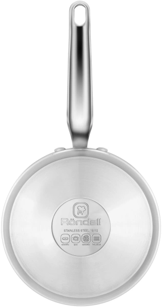 Ковш Rondell Merkur RDS-1222 1.3л. d=16см (с крышкой) стальной