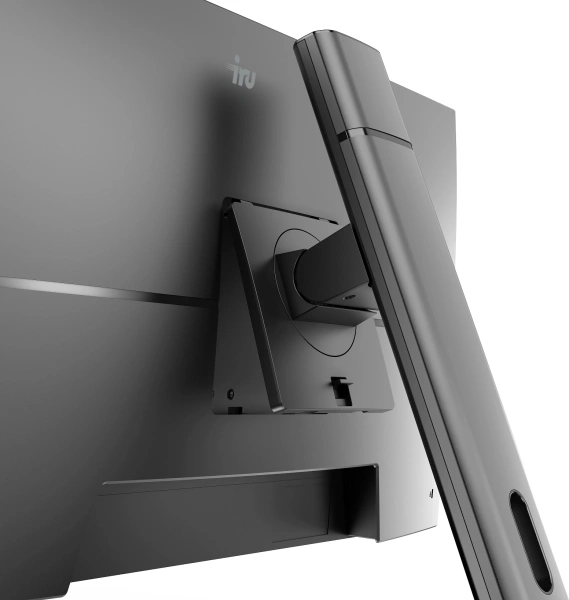 Моноблок IRU Tactio 23.8" Full HD i5 12450H (2) 16Gb SSD512Gb без ОС GbitEth WiFi BT 90W Cam черный 1920x1080