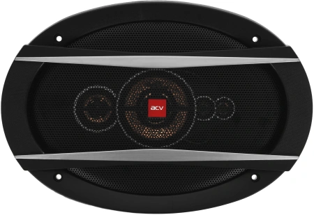 Колонки автомобильные ACV PI-694E 240Вт 88дБ 4Ом 15x23см (6x9дюйм) (ком.:2кол.) коаксиальные четырехполосные