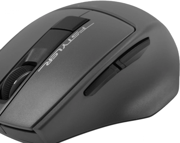 Мышь A4Tech Fstyler FG30 серый оптическая (2000dpi) беспроводная USB (6but)