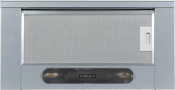 Вытяжка встраиваемая Jet Air Orion LX/GR/F/60/VT серый/стекло черное управление: кнопочное (1 мотор)