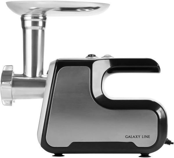 Мясорубка Galaxy Line GL 2417 1800Вт черный/серебристый