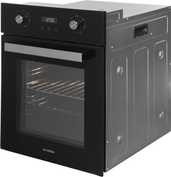 Духовой шкаф Электрический Hyundai HEO 45411 BG черный