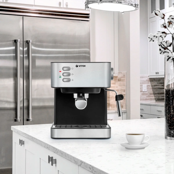 Кофеварка рожковая Vitek VT-1504 1050Вт