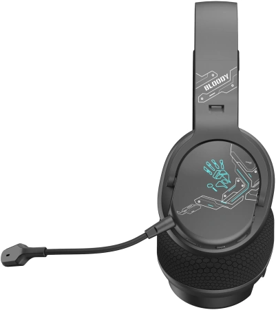 Наушники с микрофоном A4Tech Bloody GR370 черный мониторные BT/Radio/3.5mm (GR370)