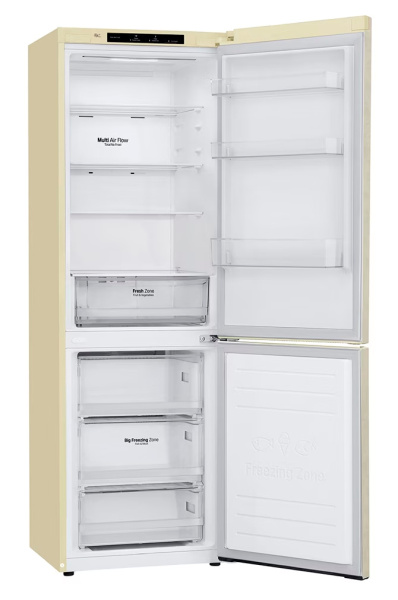Холодильник LG GC-B459SECL 2-хкамерн. бежевый инвертер