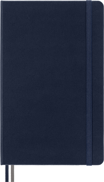 Блокнот Moleskine CLASSIC EXPENDED QP060EXPB20 Large 130х210мм 400стр. линейка твердая обложка синий сапфир