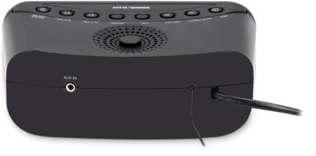 Радиобудильник Hyundai H-RCL221 черный LCD подсв:белая часы:цифровые FM