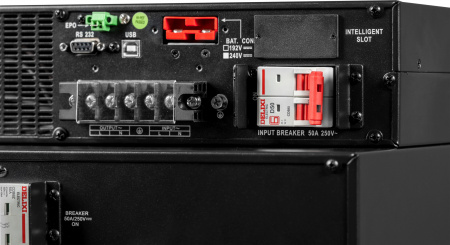 Источник бесперебойного питания Systeme Electriс SRV SRVSE6KRTXLI5U 5400Вт 6000ВА черный