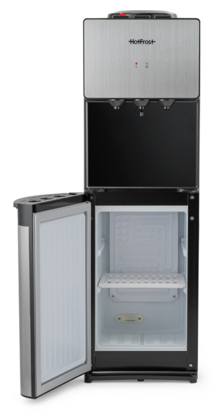 Кулер Hotfrost V400BS напольный компрессорный серебристый/черный