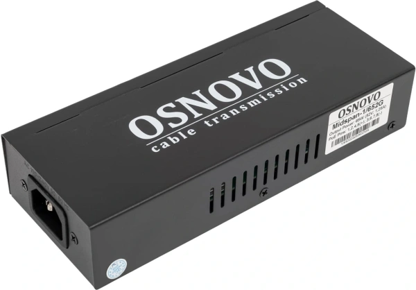 Инжектор POE Osnovo Midspan-1/652G