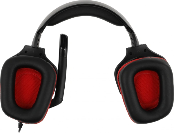 Наушники с микрофоном Logitech G331 черный/красный 2м мониторные (981-000758)