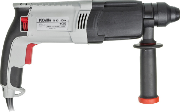 Перфоратор Ресанта П-32-1000К патрон:SDS-plus уд.:5.2Дж 1000Вт (кейс в комплекте)