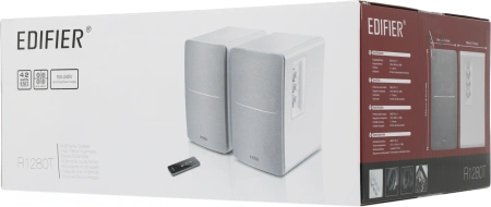 Колонки Edifier R1280T 2.0 белый 42Вт