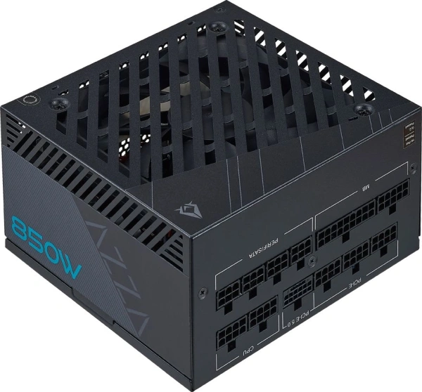 Блок питания Azza ATX 850W PSAZ-850G 80+ gold 24pin APFC 120mm fan 9xSATA Cab Manag RTL