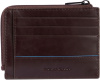 Кошелек мужской Piquadro Blue Square Revamp PP4822B2VR/MO красное дерево натур.кожа